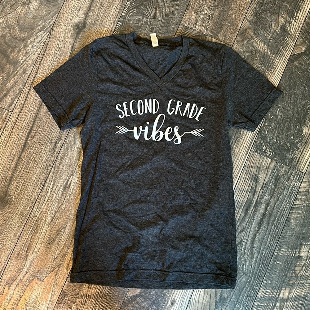 2nd grade teacher tee